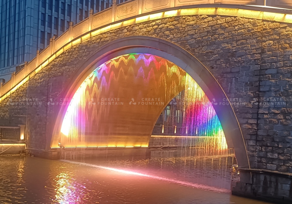 Digital Water Curtain