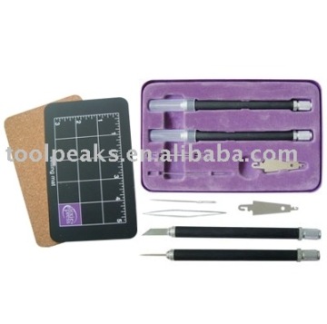 7 PC Craft knife set(JP3009) with jewelry tool sets with different sizes