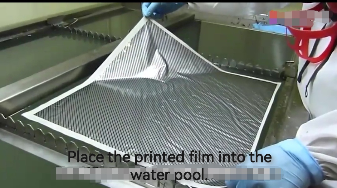 Water transfer printing 1