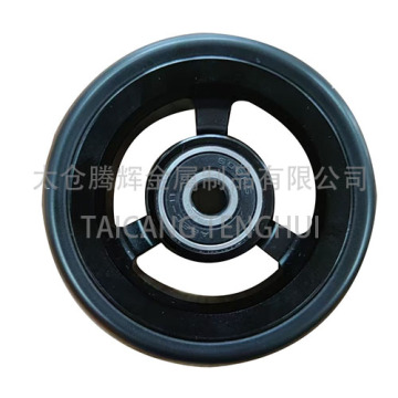 Roda dianteira premium de cadeira de rodas de 3 polegadas