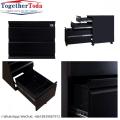 Filing mobile cabinet with 3 drawer