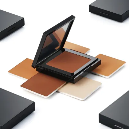 Private Label Highlight Pressed Powder Makeup Kit