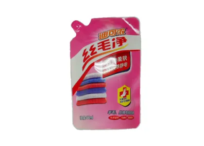 Baby laundry detergent pouch bag