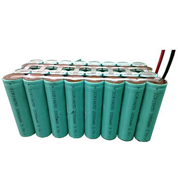 Medical Monitor Lithium-ion Battery Packs with 18650 cells, 11.1V 4,400mAh Capacity