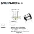 Hersteller von Bundbohrbuchsen DIN 172 Ausführung Α