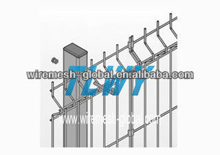 Curvy Welded Fence(factory)