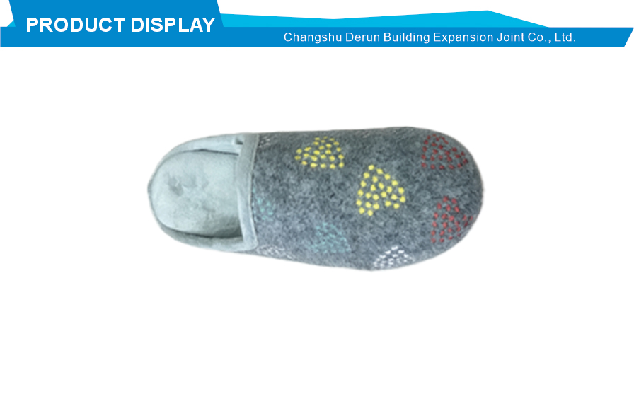 Embroidered Wool Plush Home Slippers