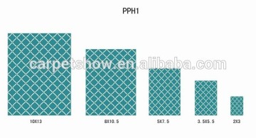 polypropylene handmade outdoor garden rug
