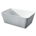 White Acrylic Soaking Freestanding Bathtub