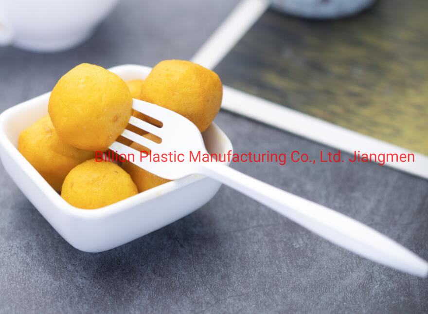 2.3 G Food Dome Lid Grade Hygienic Disposable White Plastic PP Fork