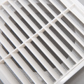 Grille de ventilation anticorrosion avec protection contre la pluie
