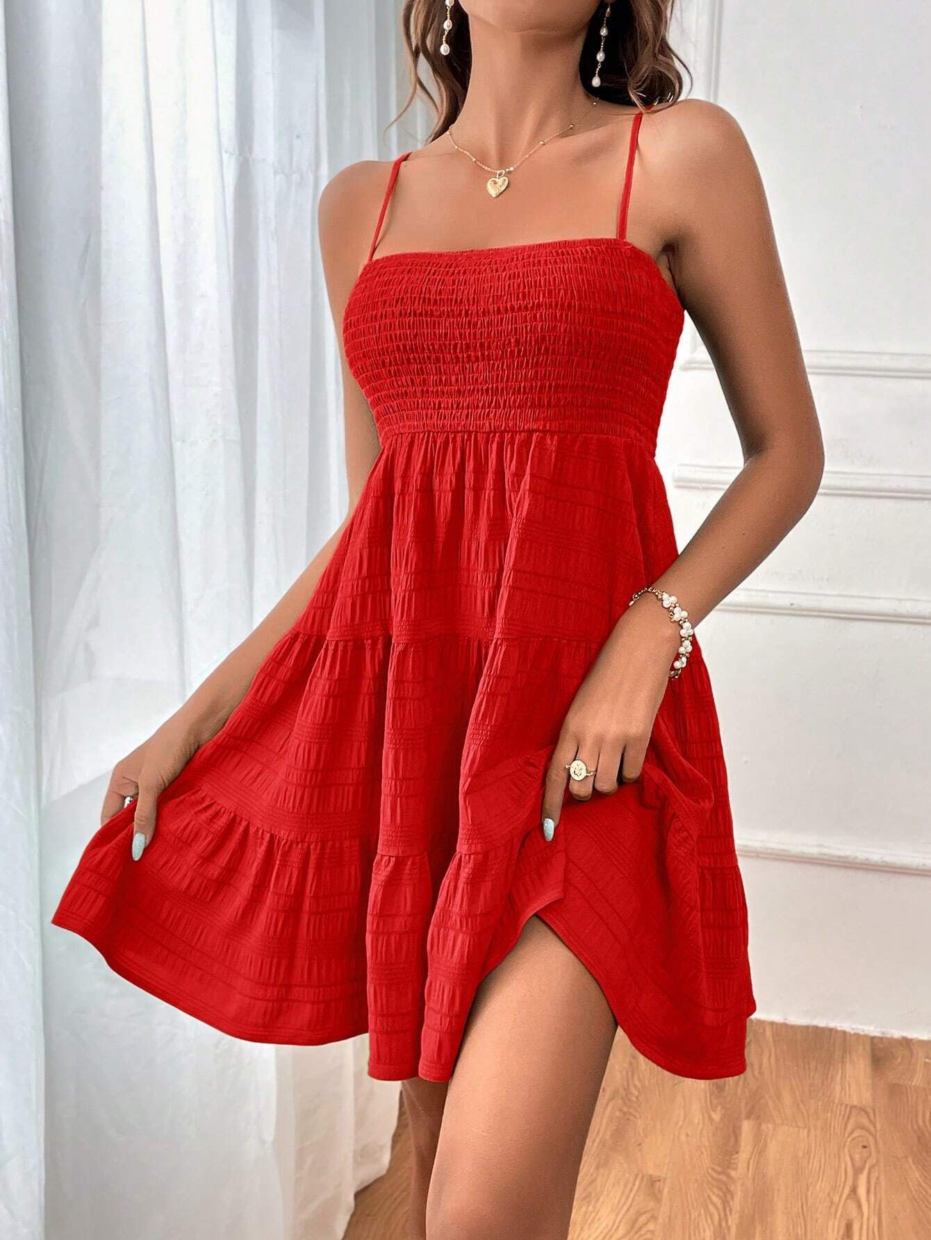 Custom Casual Mini Dress Short Sleeve Puff Sleeve Long Flowy a Line Dresses Women's Summer flower Natural Trade Assurance Simple4