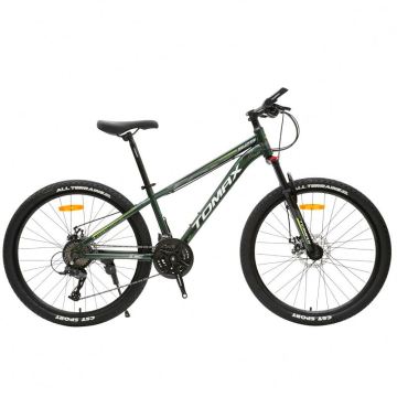 Bicycle de VTT 26 "24" avec cadre en acier à 24 vitesses, fourche de suspension, frein à disque - FY-B24S