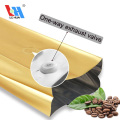 Heat seal Coffee bag packaging bag with valve