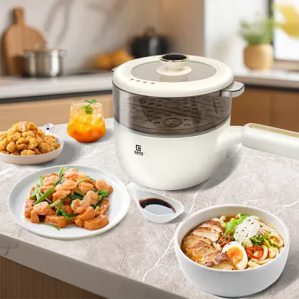 Multifunctional Portable Electric Boiling Pot - Electric Hot Pot for Home Cooking