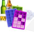Silicone Ice Cube Tray Square Ice Cubes