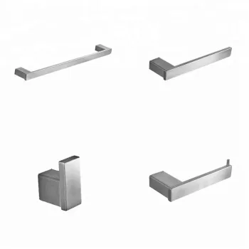 Stainless Steel Wall-Mounted Bathroom Accessory Sets