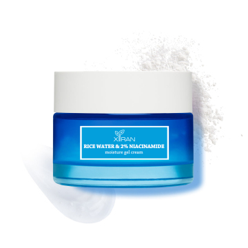 Private Label Niacinamide & Rice Water Gel Cream - Brightens, Fades Blemishes & Dark Spots | Winter Moisturizing Cream