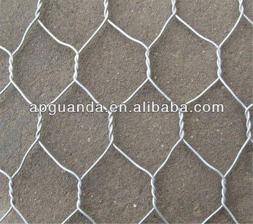 Galvanized hexagonal wire netting