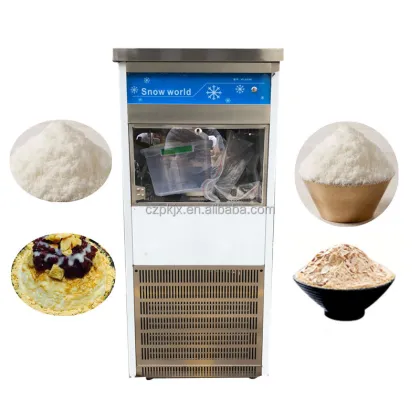 Commercial Stainless Steel Snowflake Making Chocolate Milk Snow Ice Machine