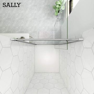 Sally en gros de salle de bain enceinte de douche en verre pivoté porte