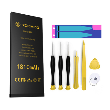 2021 shenzhen ROOMOO public replacement oem battery lithium polymer batteri for iphone 6G