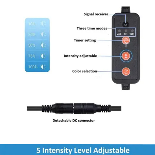 Submersible Fish Tank Lights with 3 Timer Modes