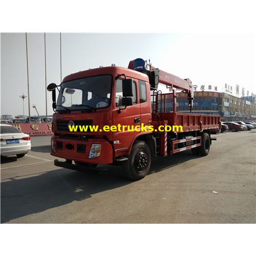 Dongfeng 5ton Truck mounted Telescopic Cranes