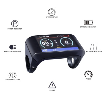Bafang Mid Drive 750C LCD EBIKEディスプレイ - 防水電気自転車画面