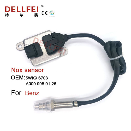 Sensor de óxido de nitrogênio do motor Benz 5wk9 6703 A0009050126
