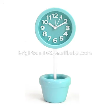 DIY Funny Plastic Digital Alarm Clock Creative Desktop Clock For Kids
