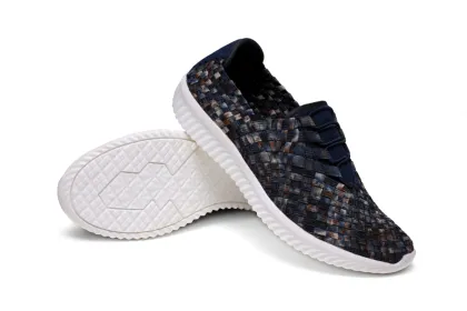 Mens Fashion Woven Sneakers