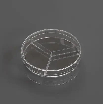 90mm Petri Dishes 3 compartments