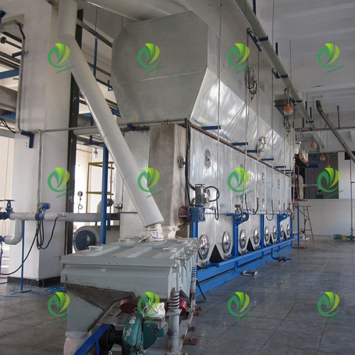 Reliable Horizontal Fluidizing Dryer