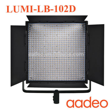 AADEO Dimmable Studio Light Photographic Lights kit With fliter optional light stand,remote, DMX vidoe led light LB-102D-58W