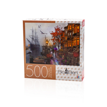 customs puzzle factory price 500 pcs puzzle game