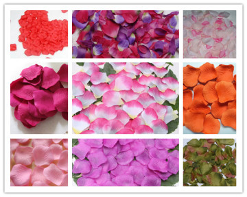 Silk Rose Petals