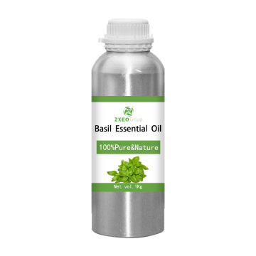 Pure Natural Plant Extract Essential Oil 100% Pure Natural High Quality Basil Essential Oil for Healthy Skin Nourished Hair