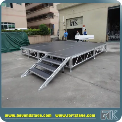 RK aluminum stage/arena beyblade/wedding stage equipment