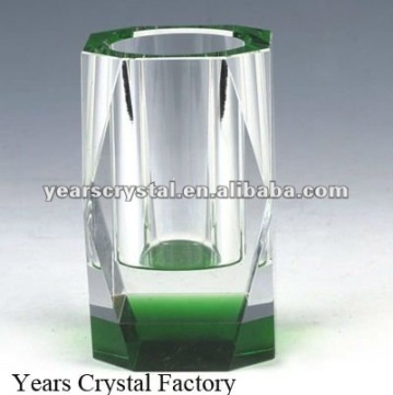 Unique Optical Square K9 Crystal Pen Holder for Wholesale