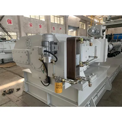 SPC stone plastic flooring machine