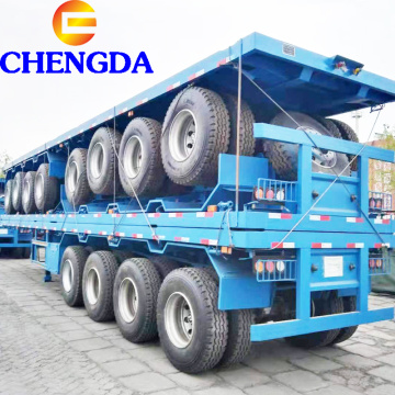 3 gandar Trailer Semi Flatbed