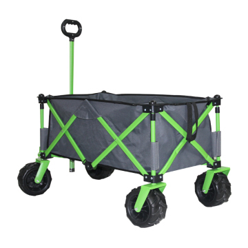 Portable Outdoor Garden & Beach Wagon Cart: Foldable and Versatile Trolley Solution