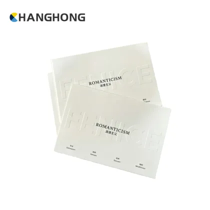 Embossed Minimalist Note Card