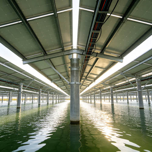 Base de cría integrada de agua fotovoltaica
