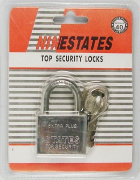40 MM Hot Product Square Shape Iron Padlock