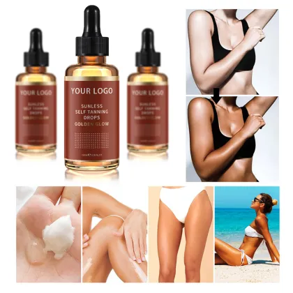 OEM ODM Private Label Organic Dark Tanning Oil