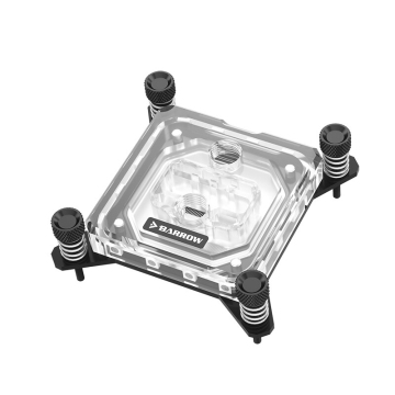 Barrowch CPU Water Cooling Block with ARGB for Intel and AMD