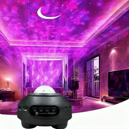 Intelligent Starry Night Christmas Laser 3D Galaxy Aurora