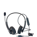 Cuffie USB per call center stereo binaurale